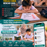 Perjuangan Pak Rahmad: Jadi Bapak Sekaligus Ibu Buat Anak, Tetap Cuan Harian Lewat TrustKerja