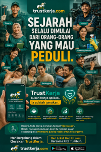 Dari Obrolan Warung Kopi, Muncul Order Jasa Beres-Beres Rumah