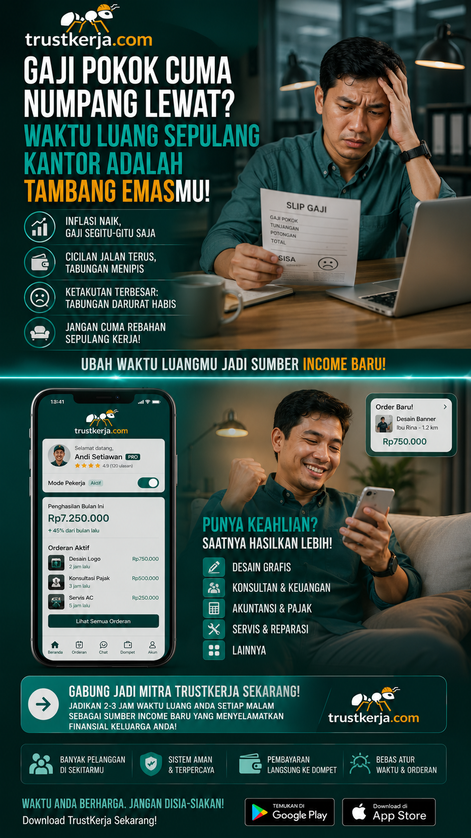 Cabut Rumput Jadi Penghasilan? Rahasia Side Hustle yang Bikin Lo Kaya Tiap Hari
