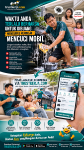 Cari Kerja Dibayar Harian atau Per Project? Gasskeun ke TrustKerja Aja!